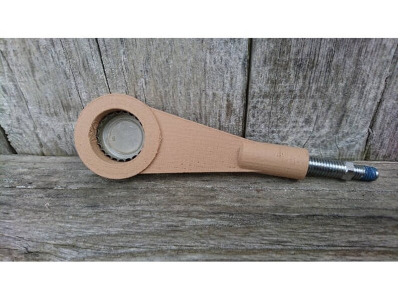 Bottle Cap Tap Handle / Bartender / Beer Brewing / Homebrew / Etsy