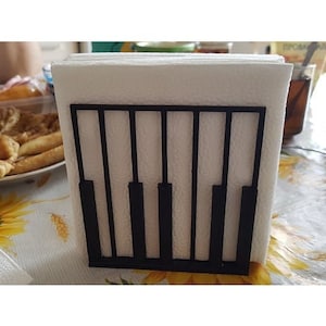 Piano Napkin holder / 3D Printed