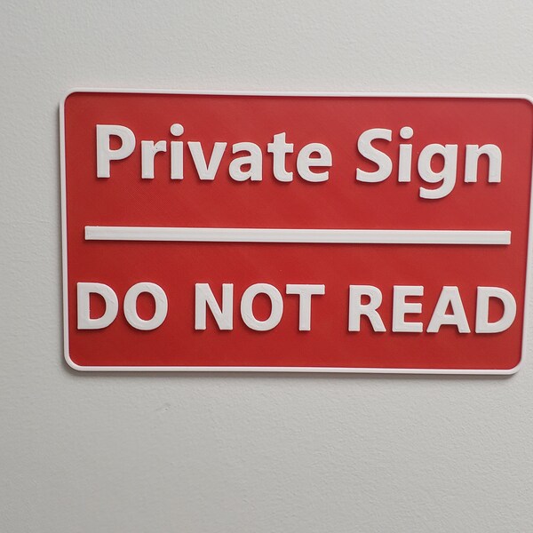Read Sign - Etsy