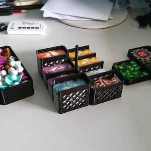 Galaxy Trucker Token Storage Anniversary Edition / Game Night / Game Organization