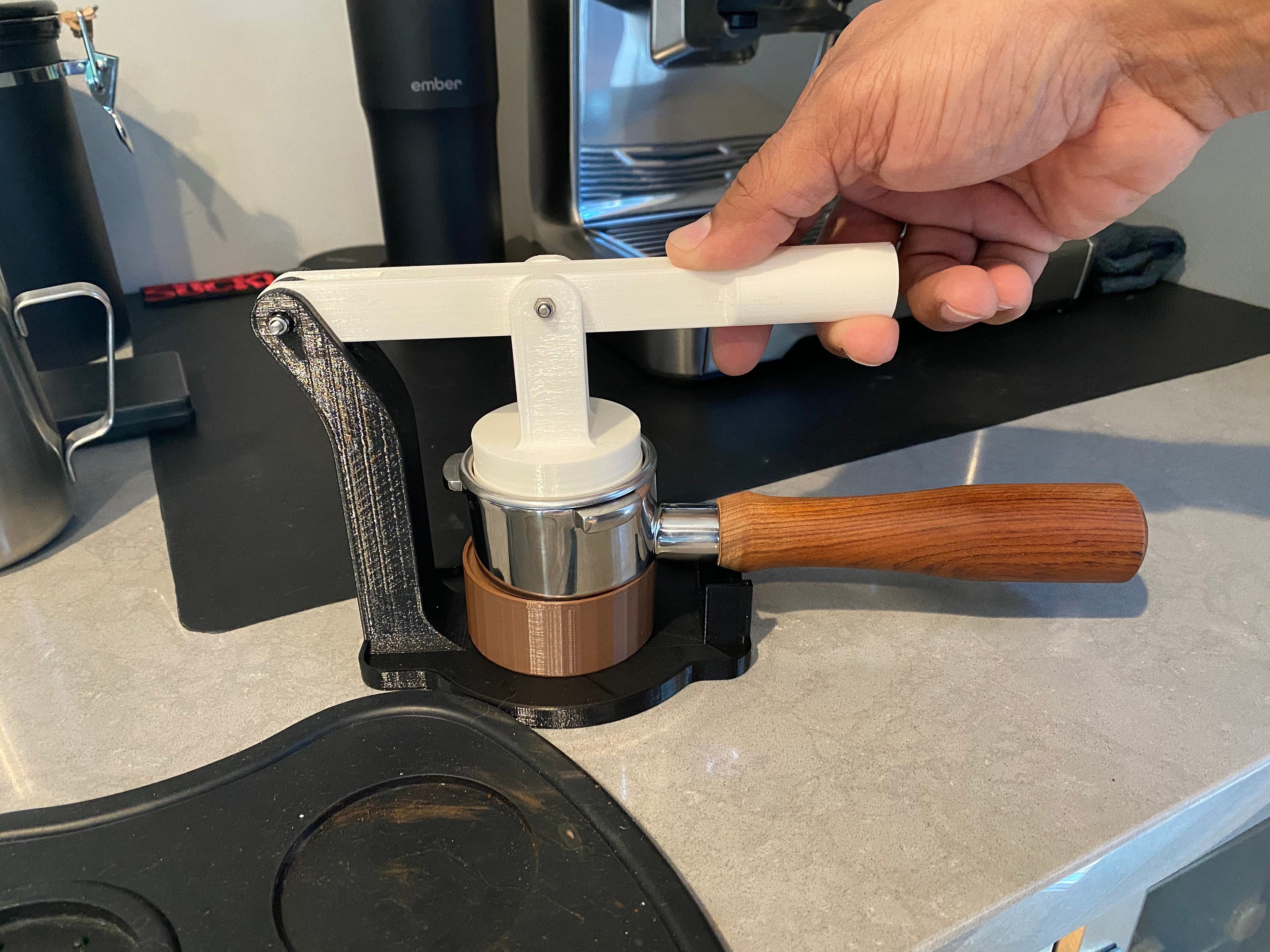 5158mm Espresso Lever Tamper / 3D Printed Etsy