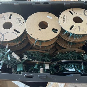 Holiday Lights Organizer Spool / Christmas / Xmas String / Lights Not ...