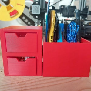Desk Organizer with Drawers and Divider