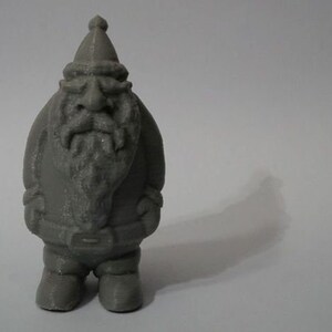 DIY Santa Gnome Statue: Ready to Paint Christmas Decoration