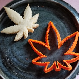 Cortador de galletas de cannabis - Hoja de marihuana