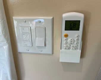 Wall Remote Holder for Mr. Cool (and similar) air conditioners