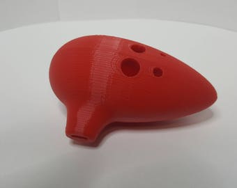 Playable Ocarina / 3D Printed / Ocaraina of Time / Legend of Zelda / Instrument