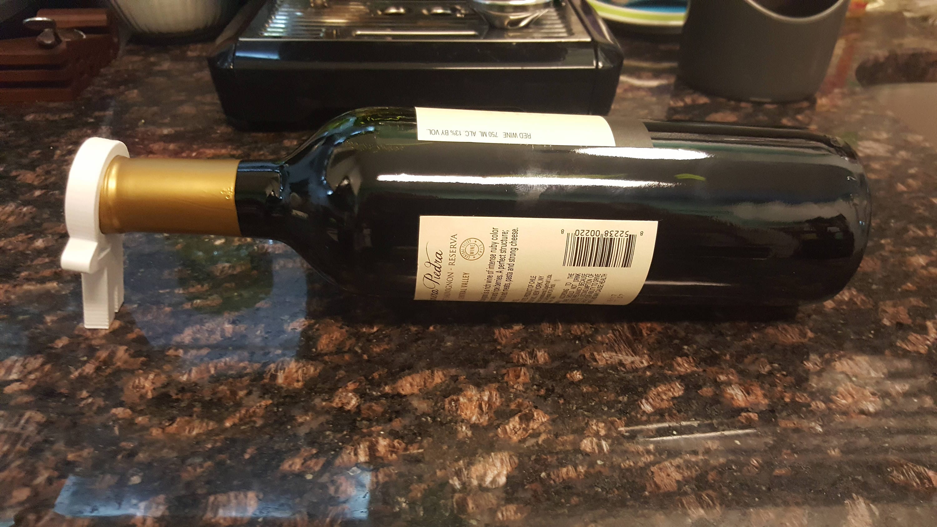 Wine Guy Bottle Holder / 3D Printed Etsy