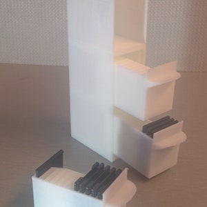 SD-kaart opslag archiefkast / kantoor / bureau / cadeau / 3D-geprint