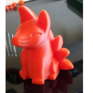 Seven Tailed Fox Kitsune - Etsy