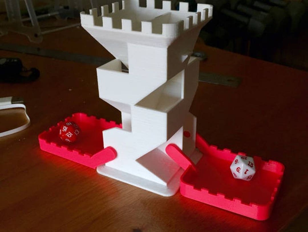 AKO DICE - Foldable Dice Tower And Dice Tray - Portable And