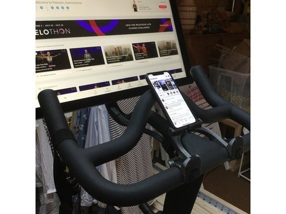 Soporte para móvil, tablet o portátil para bicicleta de spinning -   España
