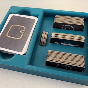 The Resistance Game Organizer: 3D Printed Box Insert
