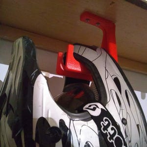 Motorcycle Helmet Hook - hanging or wall mount