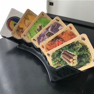Kartenbank / Kartenhalter / nicht für oder von Catan / 3D gedruckt