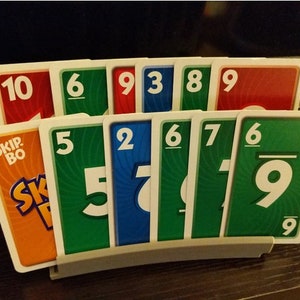 Tabletop Playing Card Holder / Playing Card Stand / Extendable Card Holder / 3D Printed