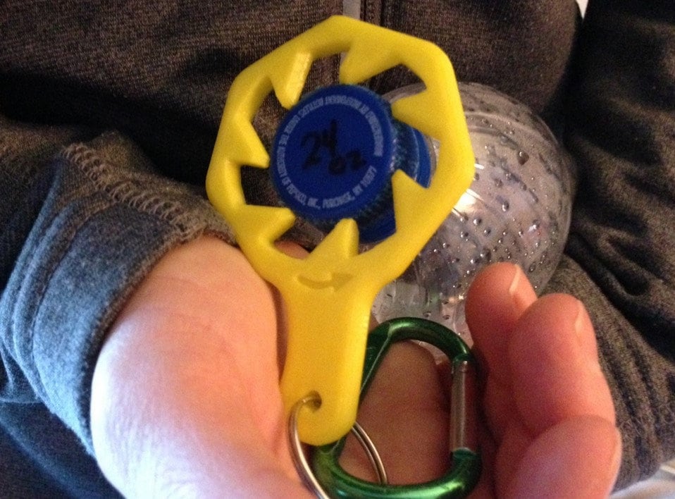 Plastic bottle cap wrench 3 pack / assistive technology / arthritis / 20oz / drink / soda