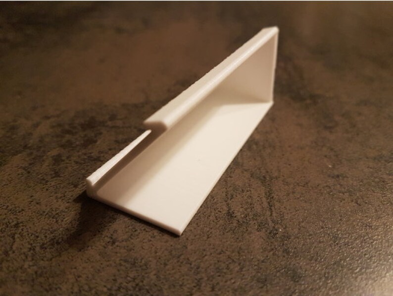 Desk Name Tag Holder / desk business card holder / desktop Etsy