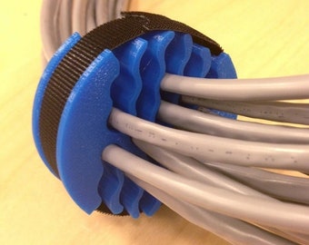 Network Cable Organizer / cat5 bundler / cat6 bundler / cat cable organizer / cord organizer / wire organizer / 3D Printed
