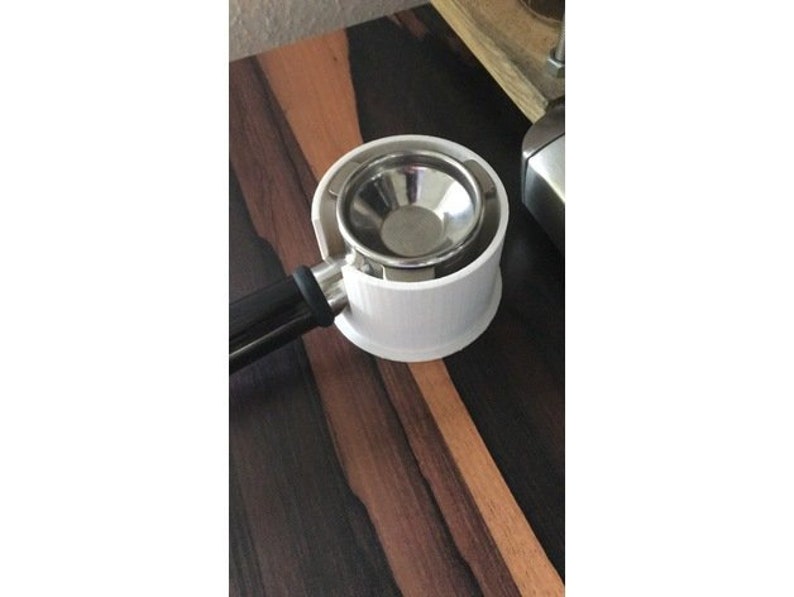 58mm Breville Portafilter Tamping Station and Spill Catcher / Etsy