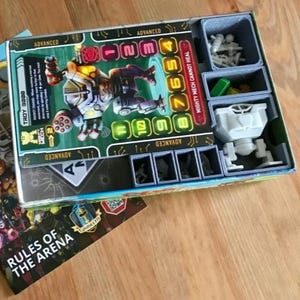 Nieoficjalny organizer do pudełek kompatybilny z Tiny Epic Mechs (TEM) / rozwiązanie do przechowywania