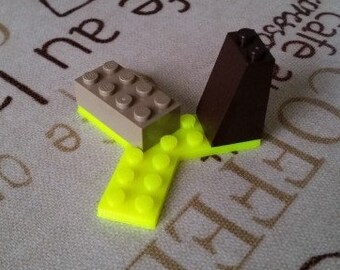 Three way building block compatible with Lego and similar