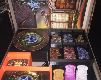 Elder Sign Box Inserts / Board Game Organizer / 3d printed