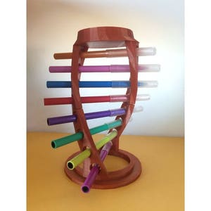 DNA Helix Sharpie Holder: Pen & Marker Organizer image 3