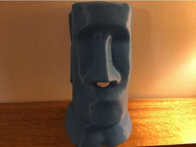 Moai Tissue Dispenser / Easter Island / Kleenex Dispenser / 3D Etsy