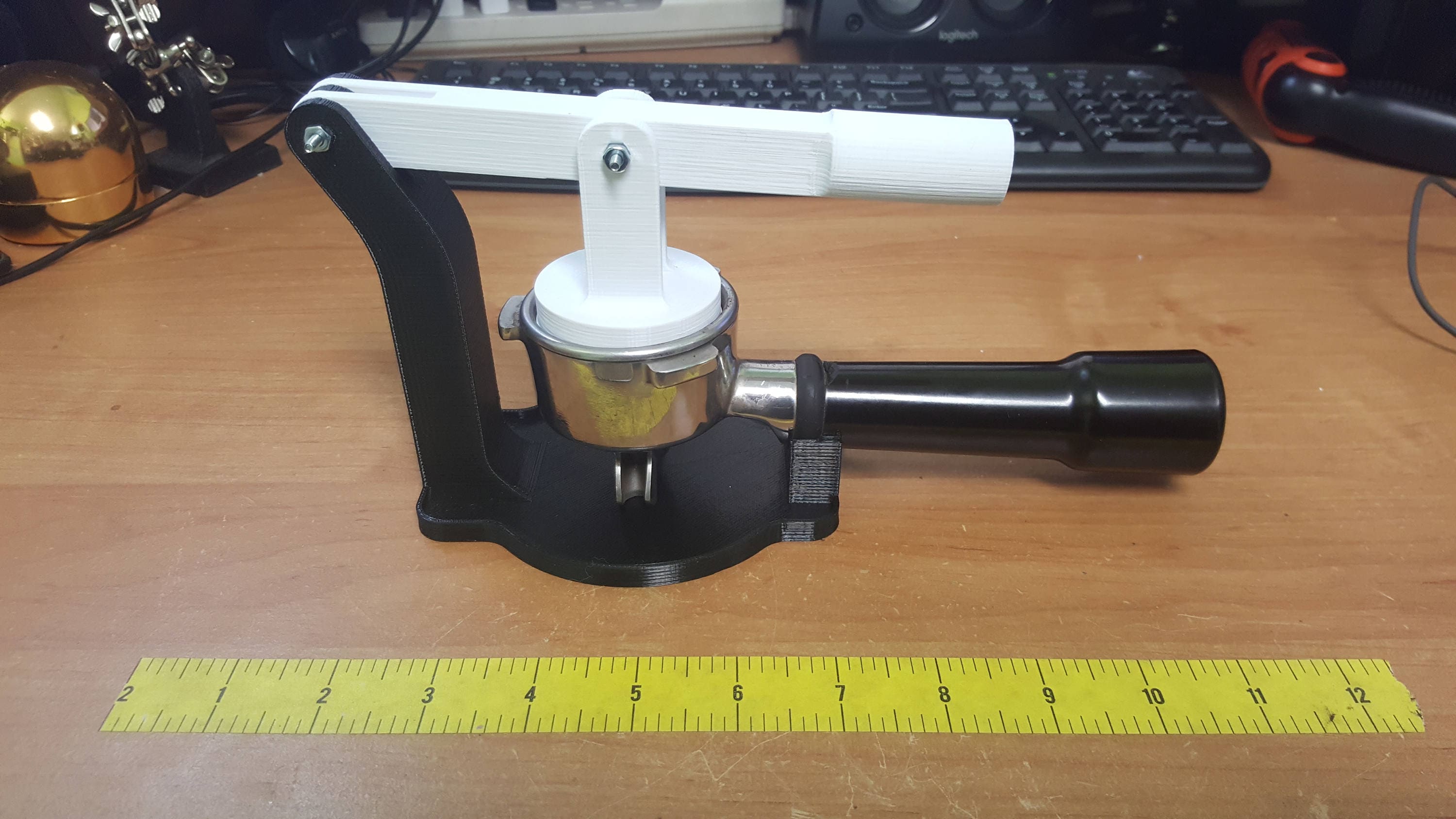 51-58mm Espresso Lever Tamper / 3D 