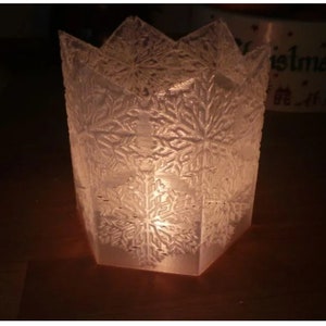 Snowflake Tealight / Decor / Winter