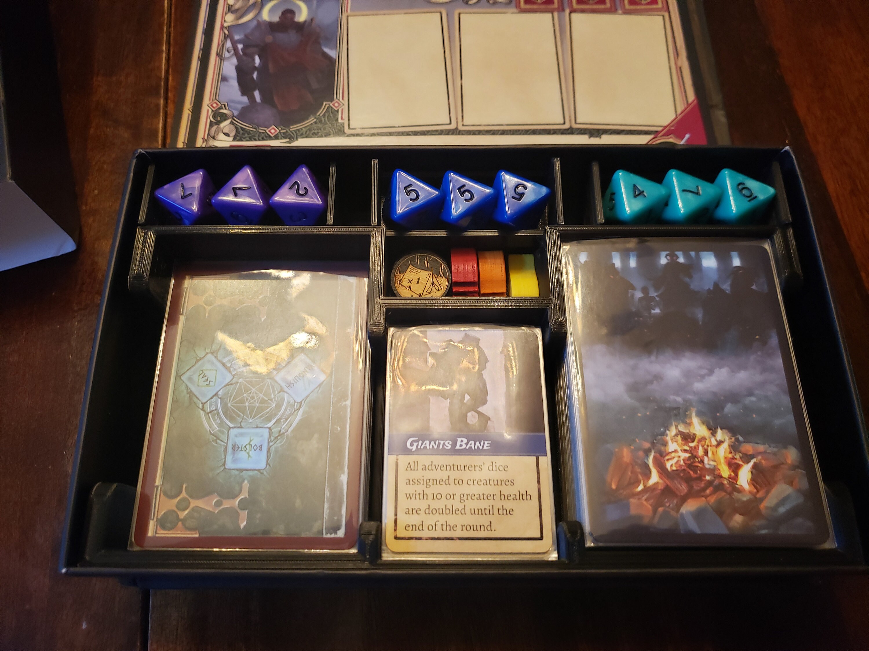Set a Watch Insert / Board Game Organizer / Piece Holder / - Etsy