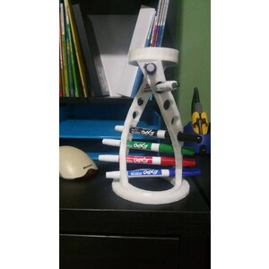DNA Helix Sharpie Holder: Pen & Marker Organizer image 2