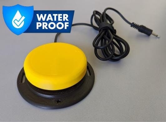 WATERPROOF Interact Switch! / Custom Options / big button / assistive tech / device