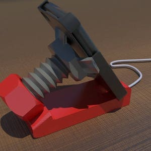 SCREW AND BOLT -Adjustable smartphone holder / 3D Printed