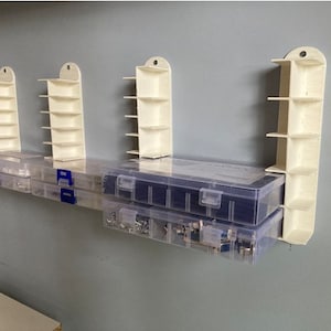 Mobile Modular Small Parts Rack PDF Plan Inexpensive Adam Savage Style Tool  Box/parts Rack 