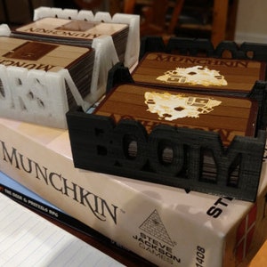 Munchkin-kaarthouders / Deck Organizer / Deuren / Buit / Loot / Game NIght / Game / Cadeau