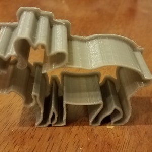 Moose Cookie Cutter / Cookie / Kitchen / Baking / Alaska / Moose / Cute / Treat Stamp / Playdoh / Winter