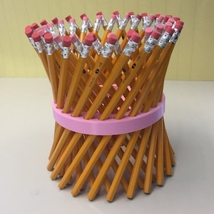 Teacher Gift / Math Teacher / Pencil Holder / Pencil Stand / Hyperboloid / Ruled Surface / 3D Printed