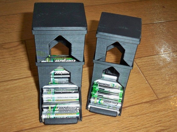 Extendable AA Battery Dispenser: 3D Printed Battery Organizer