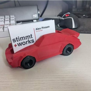 Auto Visitenkartenhalter