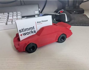 Car Business Card Holder