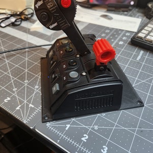 Plaque de base de montage compatible avec l'accélérateur VKB GNX-THQ