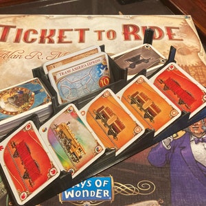 Ticket To Ride Kartenablage / Brettspiel Organizer