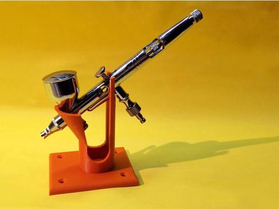Professional 6 Mount Airbrush Holder With Ideal For 360 Degree