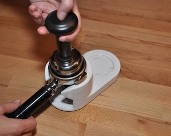 Tamping station voor espresso liefhebbers / 3D Geprint