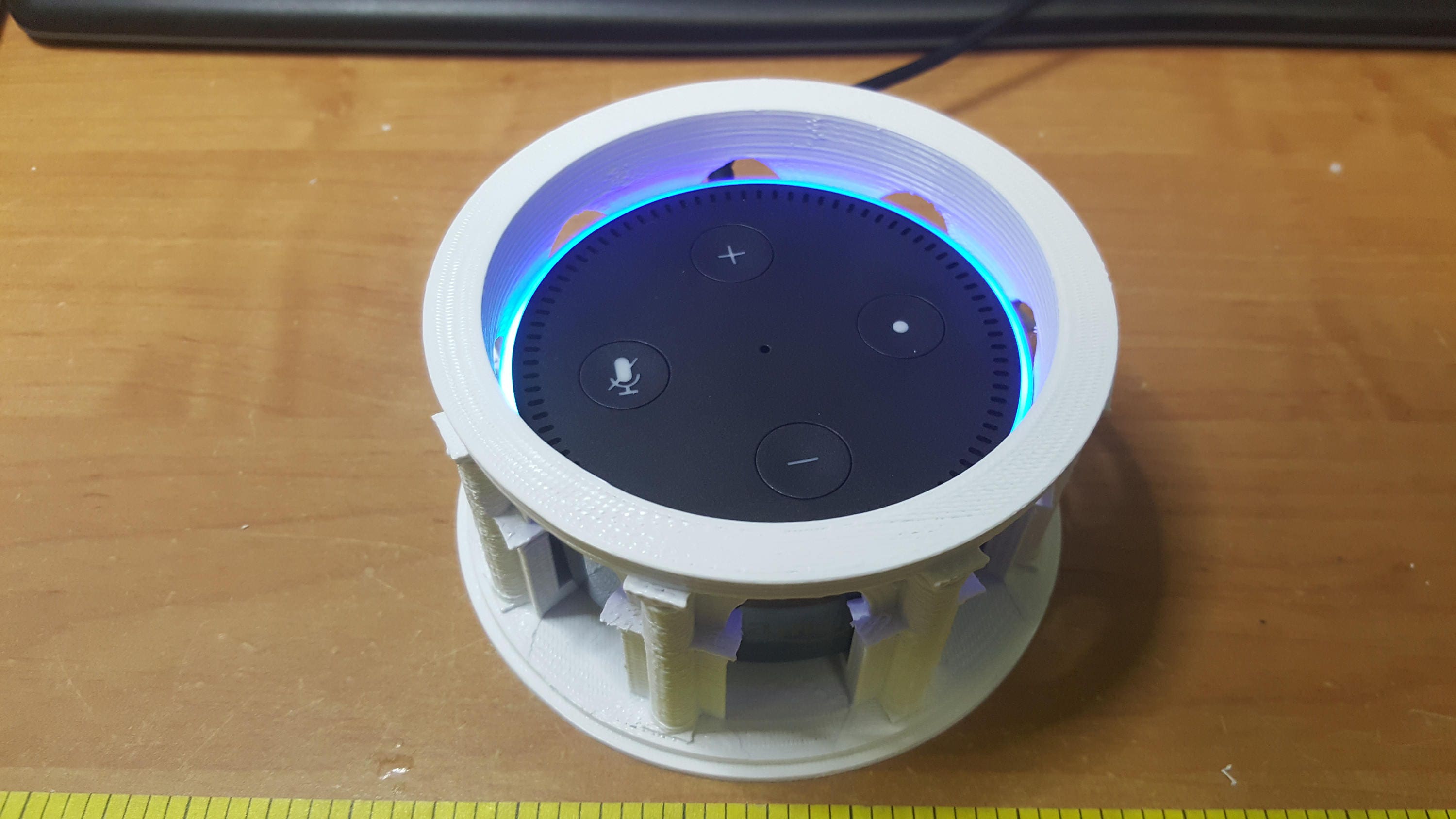 Coliseum amazon echo dot stand / 3D Printed Etsy