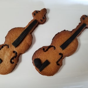 Violin Cookie Cutter / 3d printed