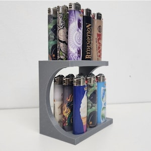 BIC Lighter Display Stand - 3x3 Two Tier Rack