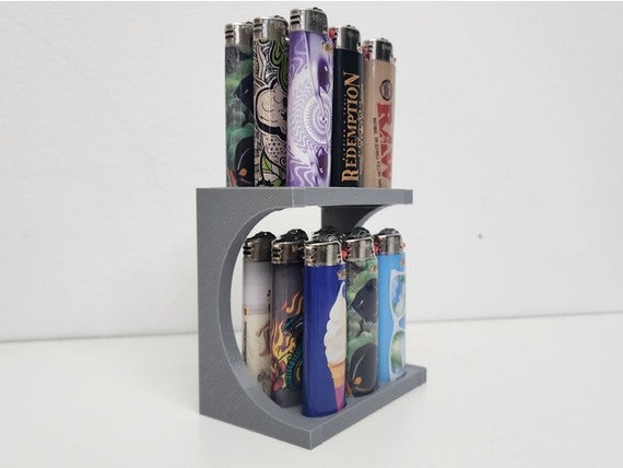BIC ライター ディスプレイ スタンド - 3x3 2 段ラック - Etsy 日本